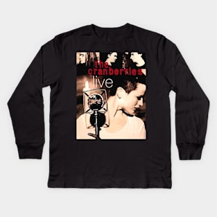 thecranberries zombie vintage poster Kids Long Sleeve T-Shirt